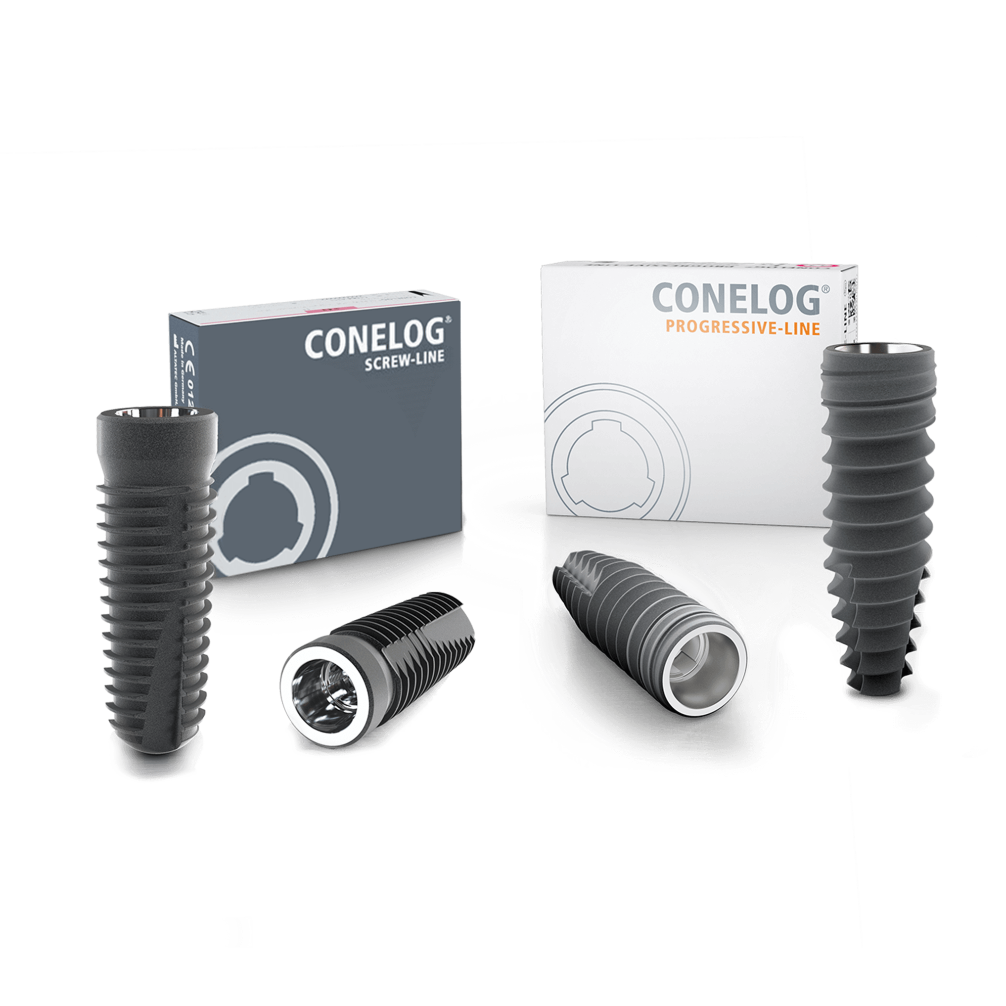 CONELOG Implantatsystem Progressive-Line Screw-Line